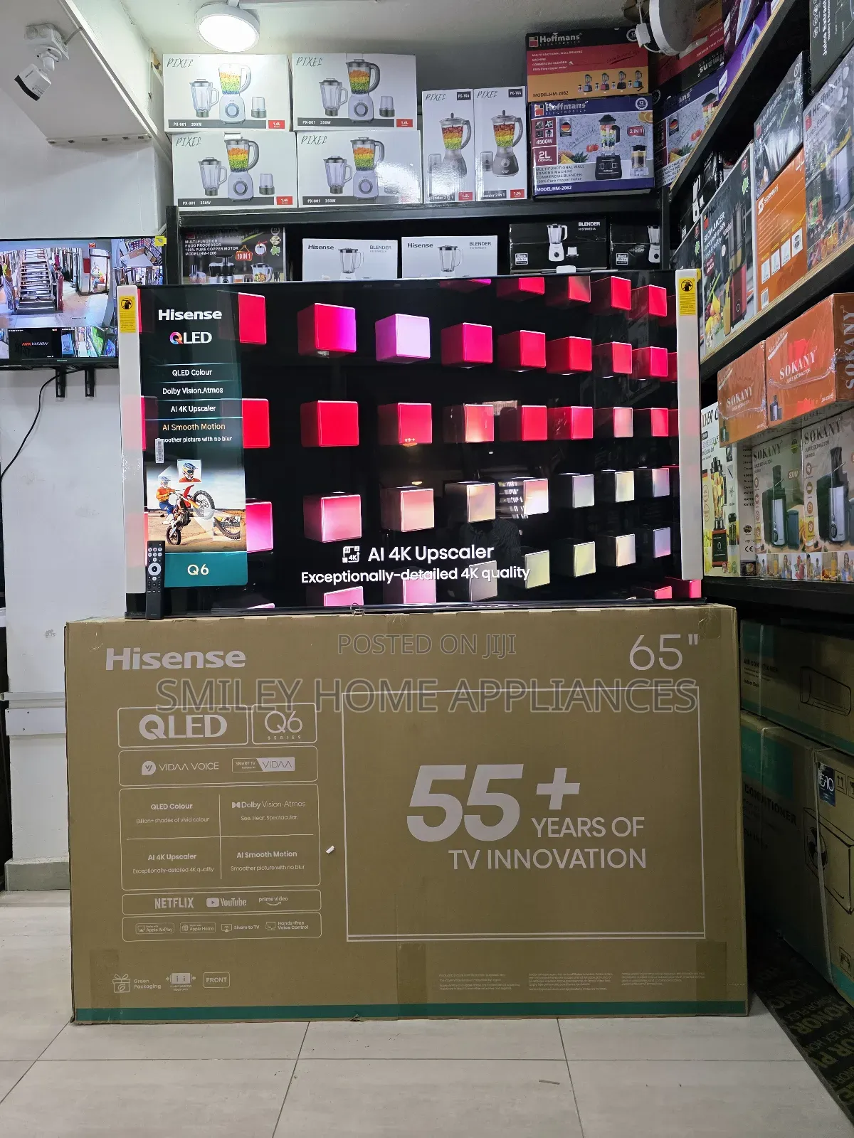 Beeyi Powa Price on Hisense Qled- 65inches Quantum Dot Tv