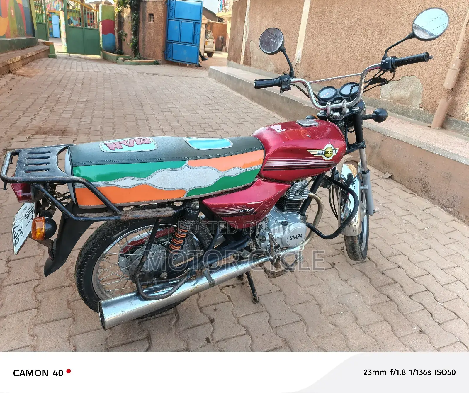 Bajaj Boxer 100 2023 Red
