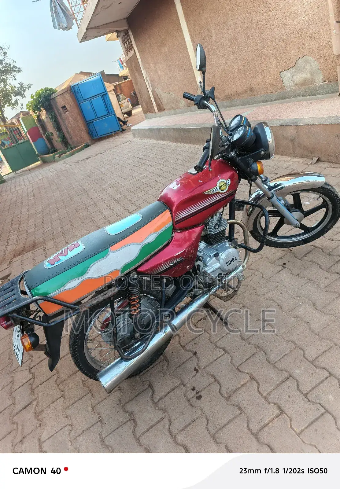 Bajaj Boxer 100 2023 Red