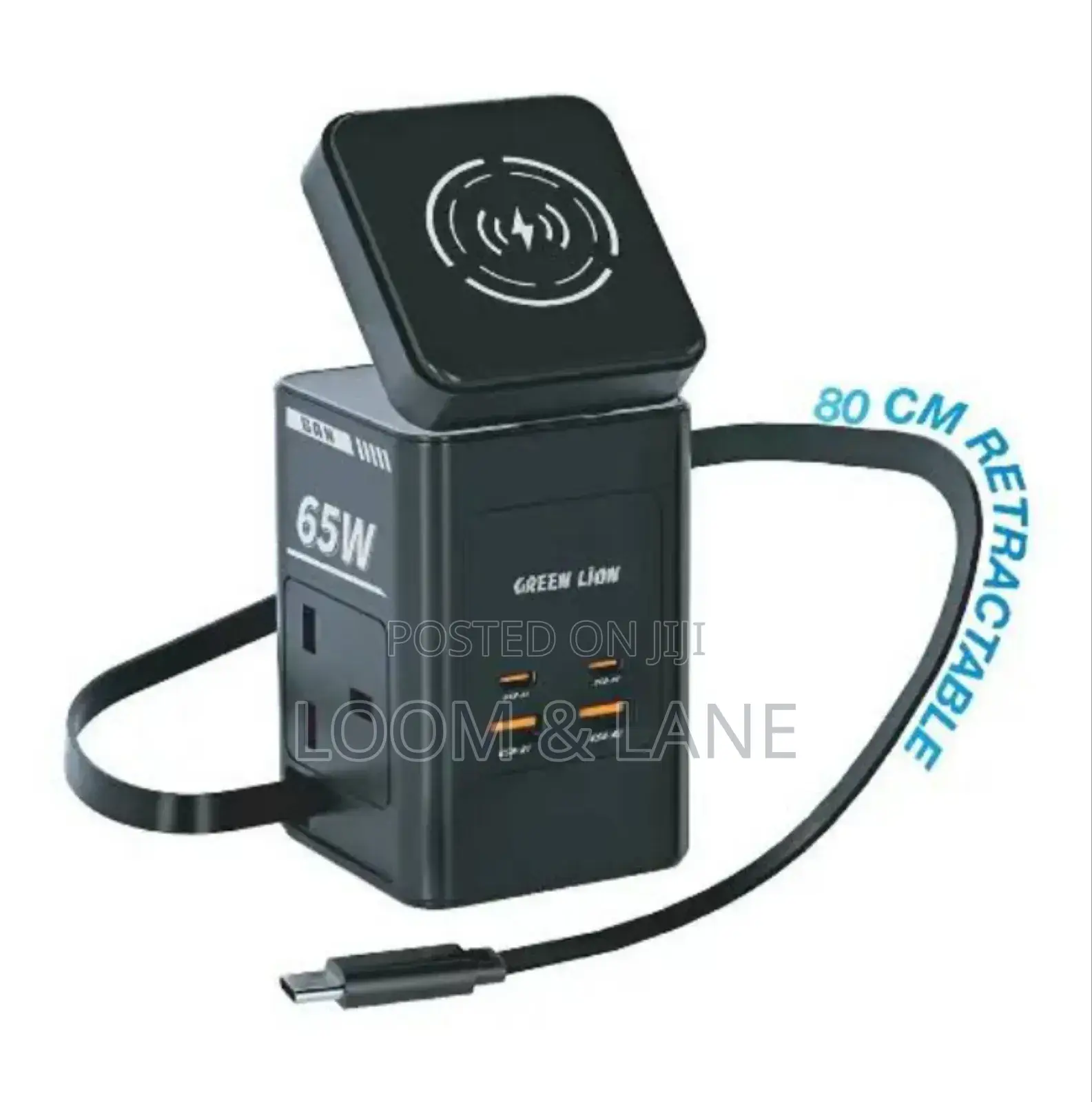 Green Lion 8-in-1 Power Station Travel Adapter