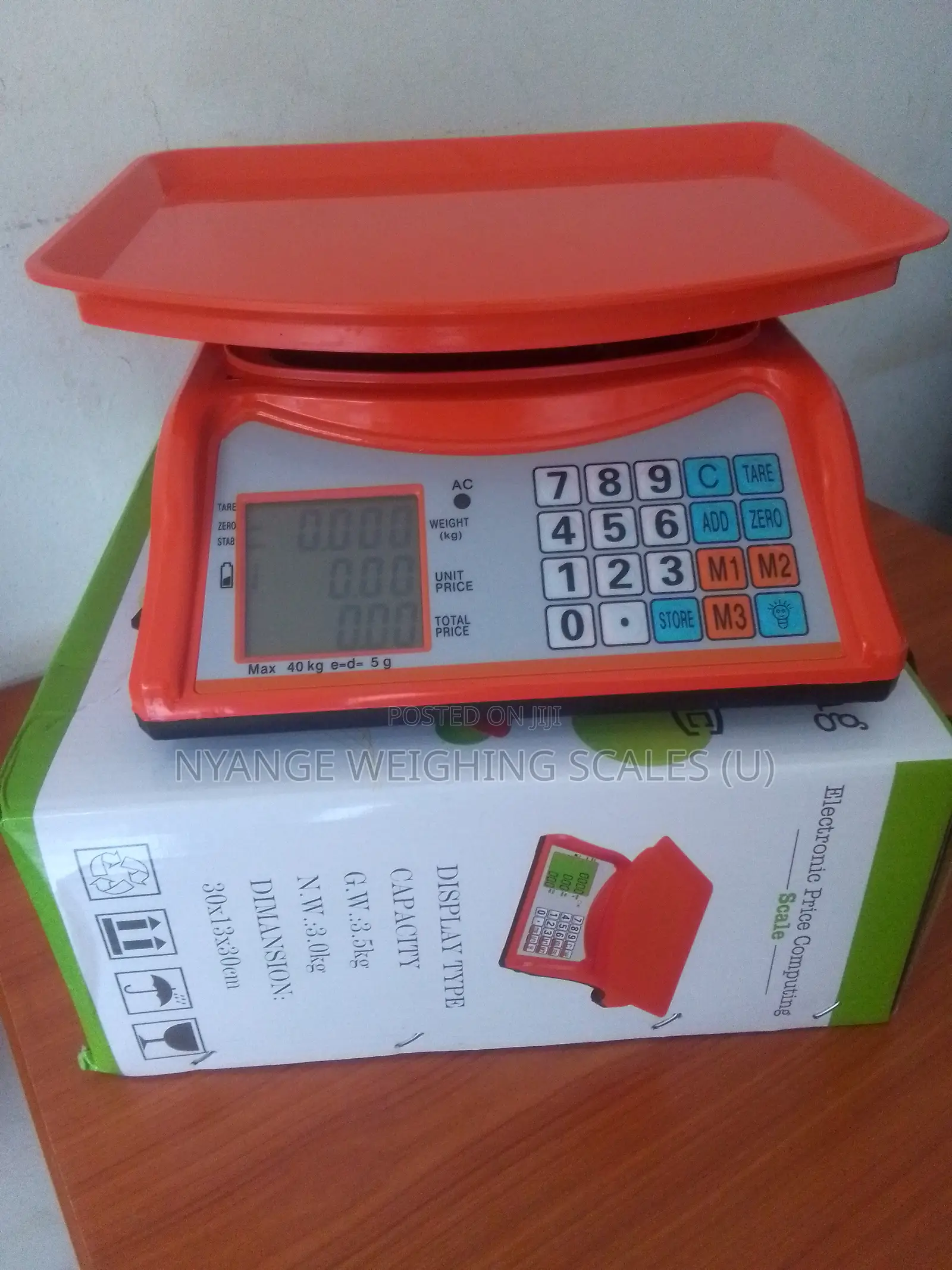 Best Price Restaurant Weighing Scale 40kg Kitchen Weigh Scal