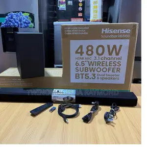Hisense Hs3100 3.1ch Sound Bar .480w