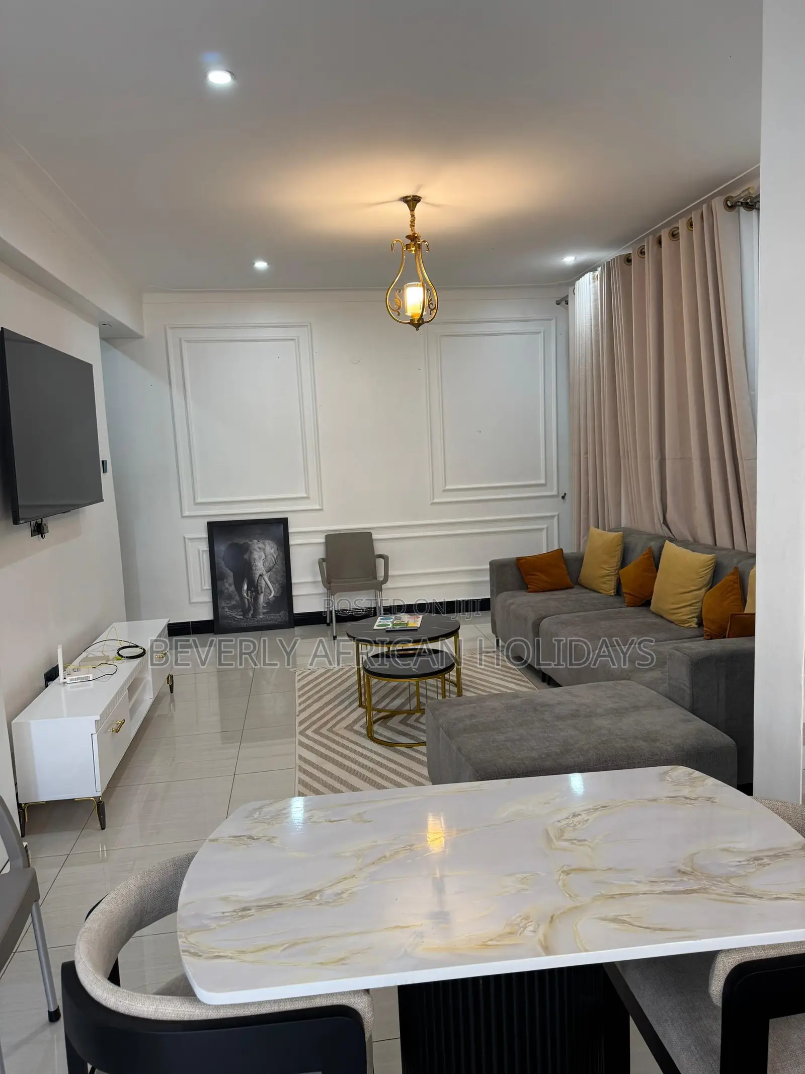 Furnished 1bdrm Apartment in Nakawa for rent