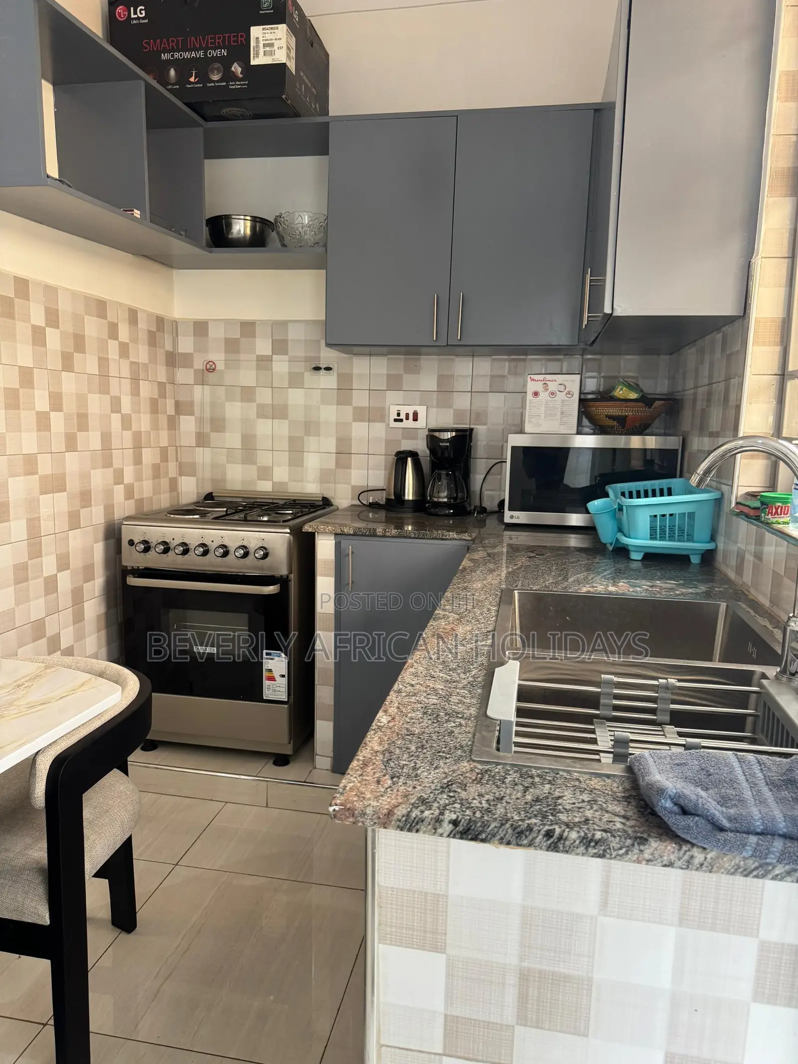 Furnished 1bdrm Apartment in Nakawa for rent