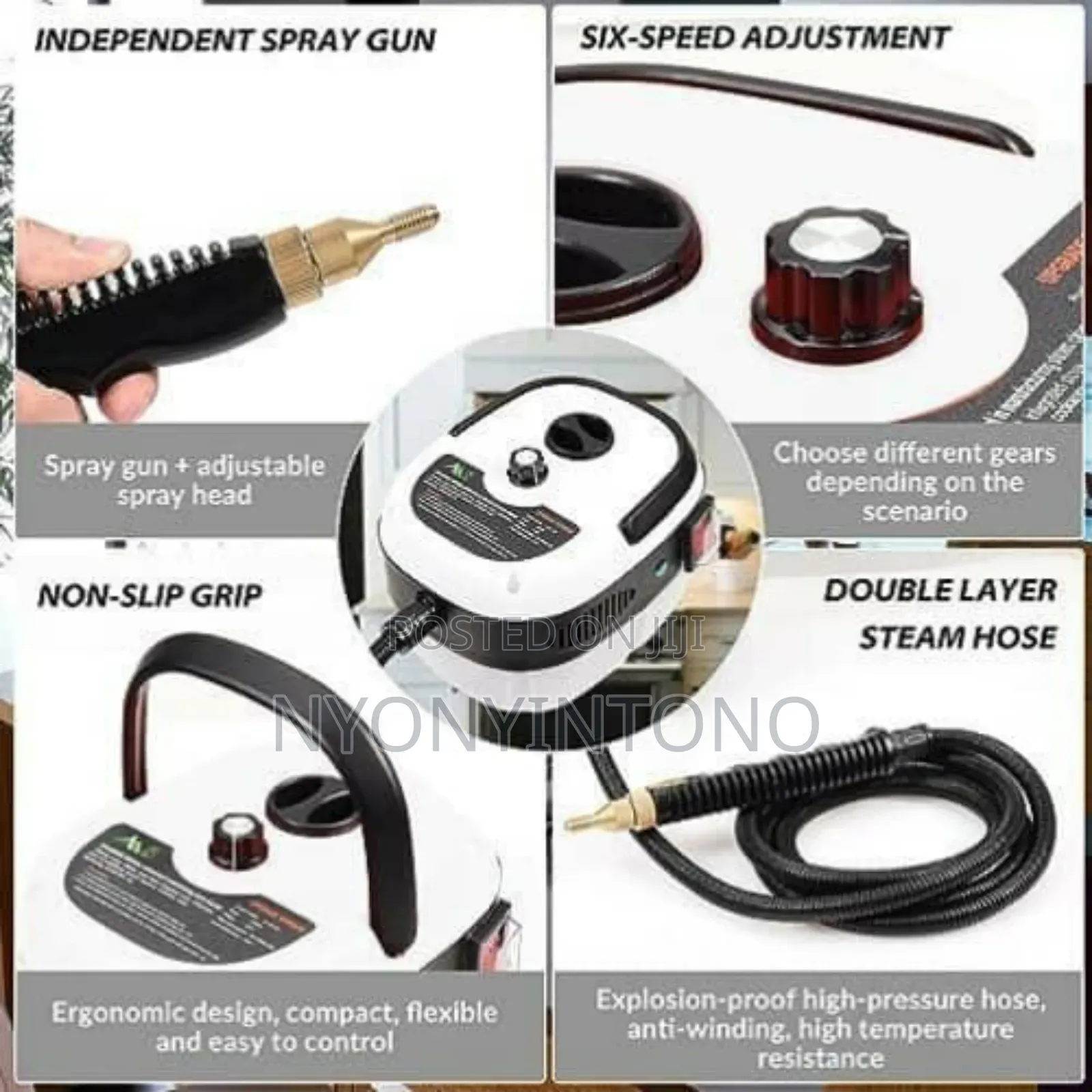 Portable High Power Steam Cleaner
