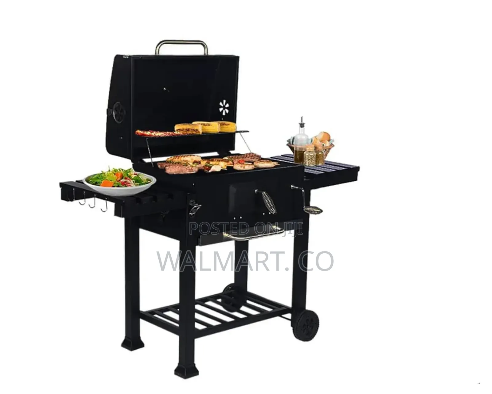 Adjustable BBQ Charcoal Grill
