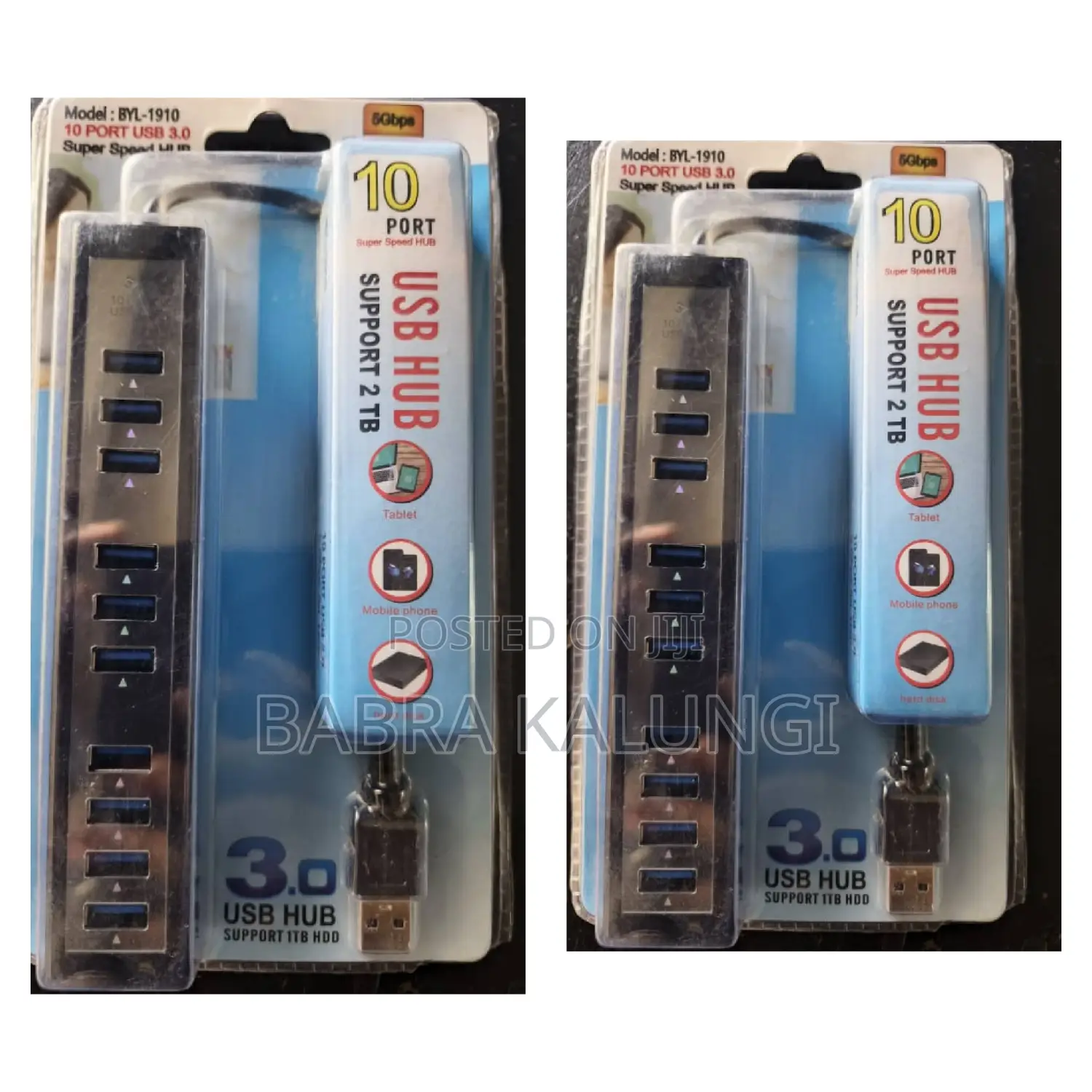 3.0 Usb Hub Support 2tb With 10 Ports
