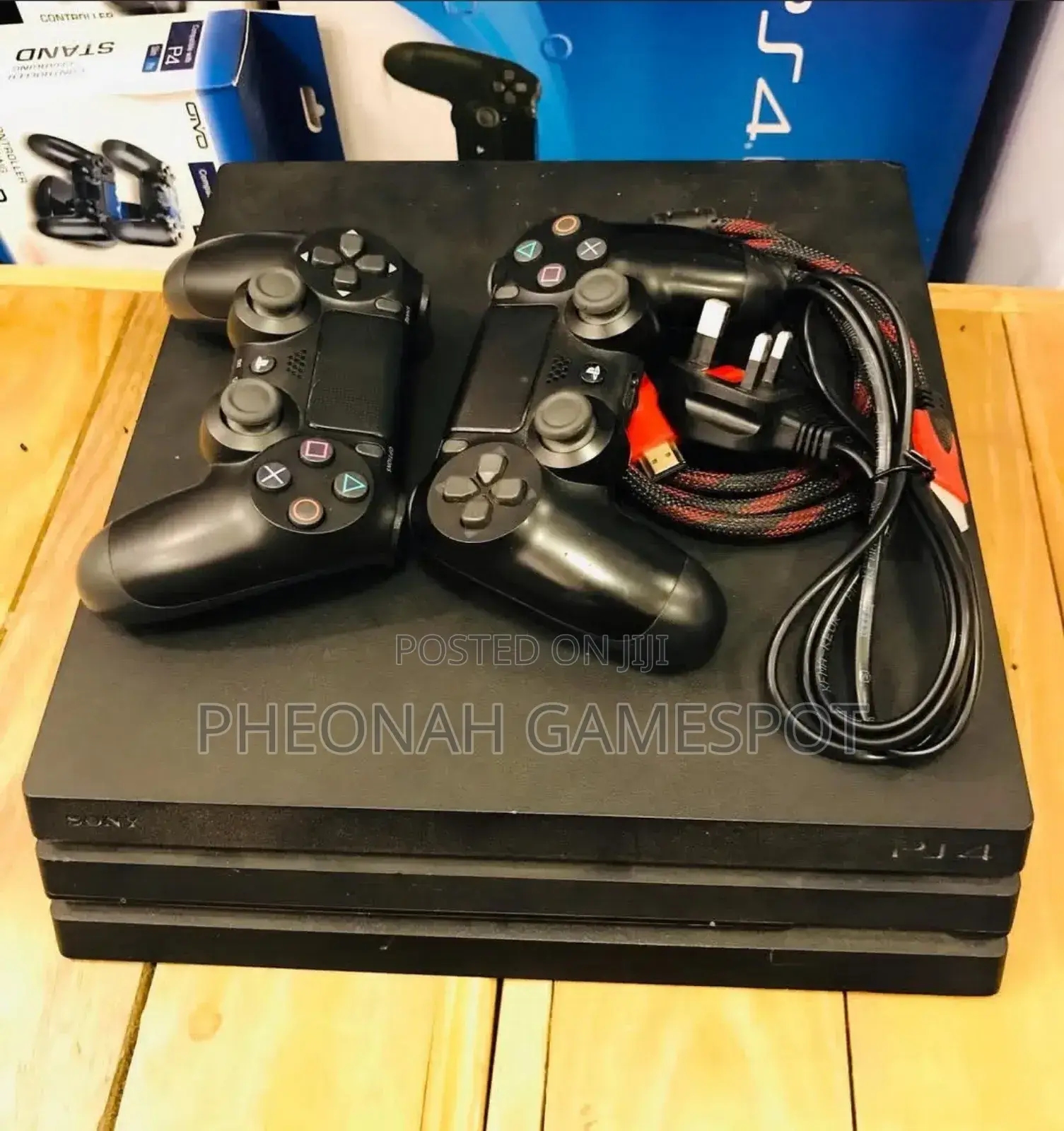 Chipped Playstation 4 Pro. Ps4 Pro. 20 Games 2 Controllers