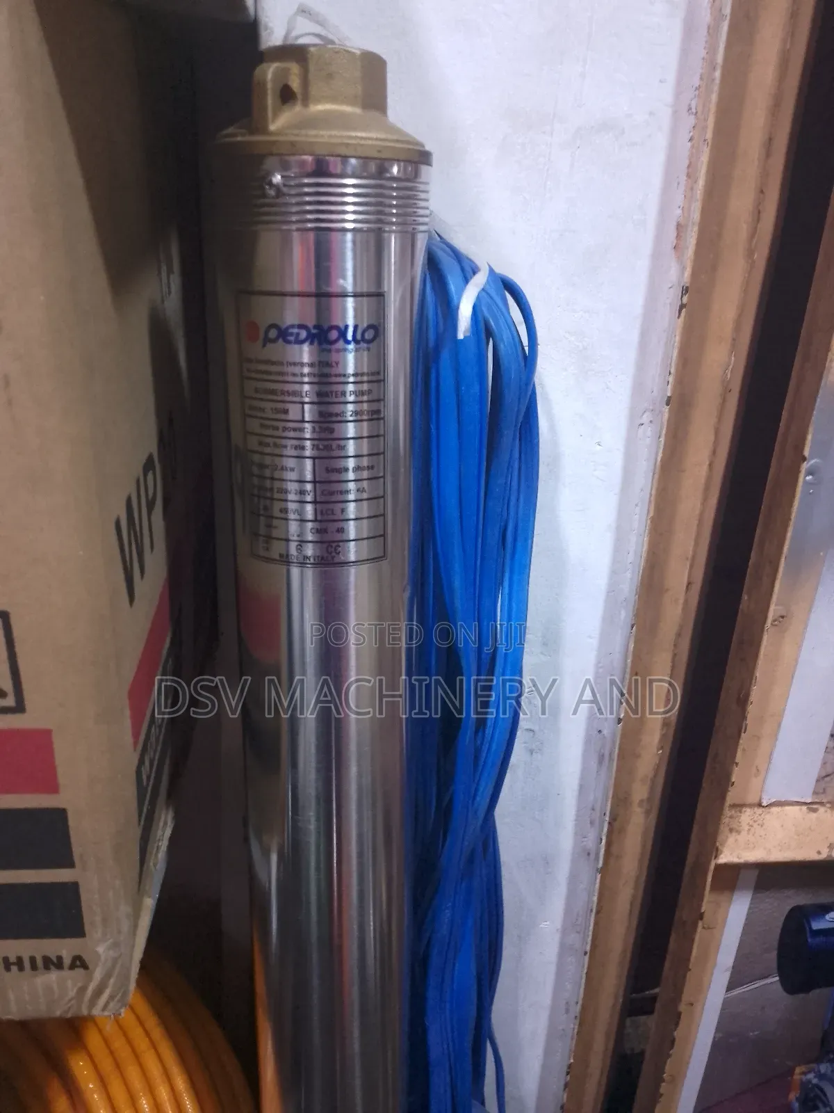150metres Head Submersible Water Pump Pedrollo