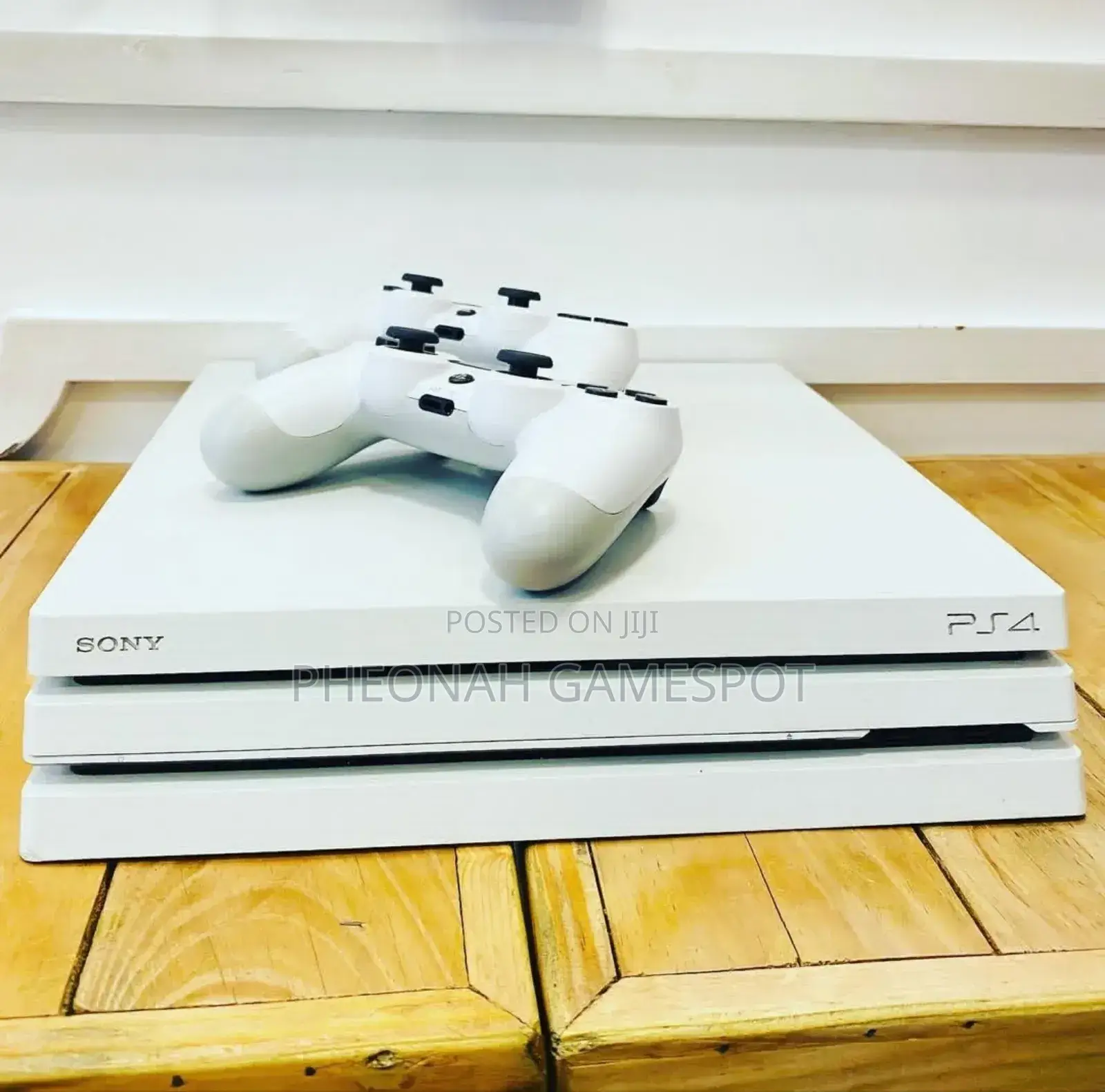 Playstation 4 Pro With 1tb Hard Drive, 25 Games, 2 Pads