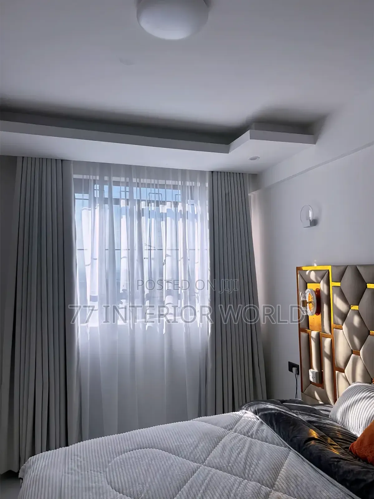 Heavy Black Out Curtains for Bedroom Use