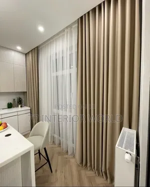 Plain Coloured Dinning Curtains for Home