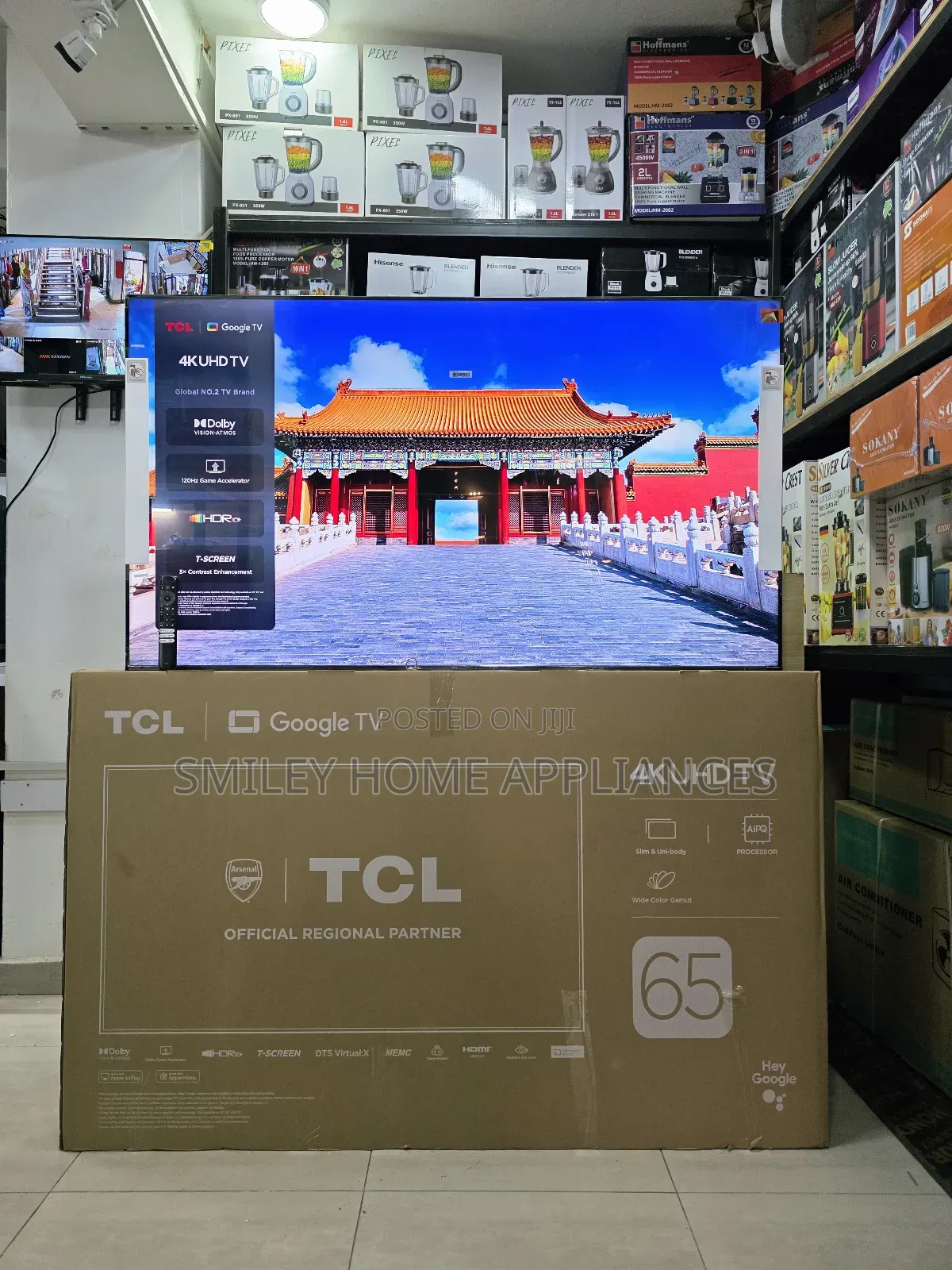 20% Discount Sales on TCL 65inches 65p635 Uhd- Andriod Tv