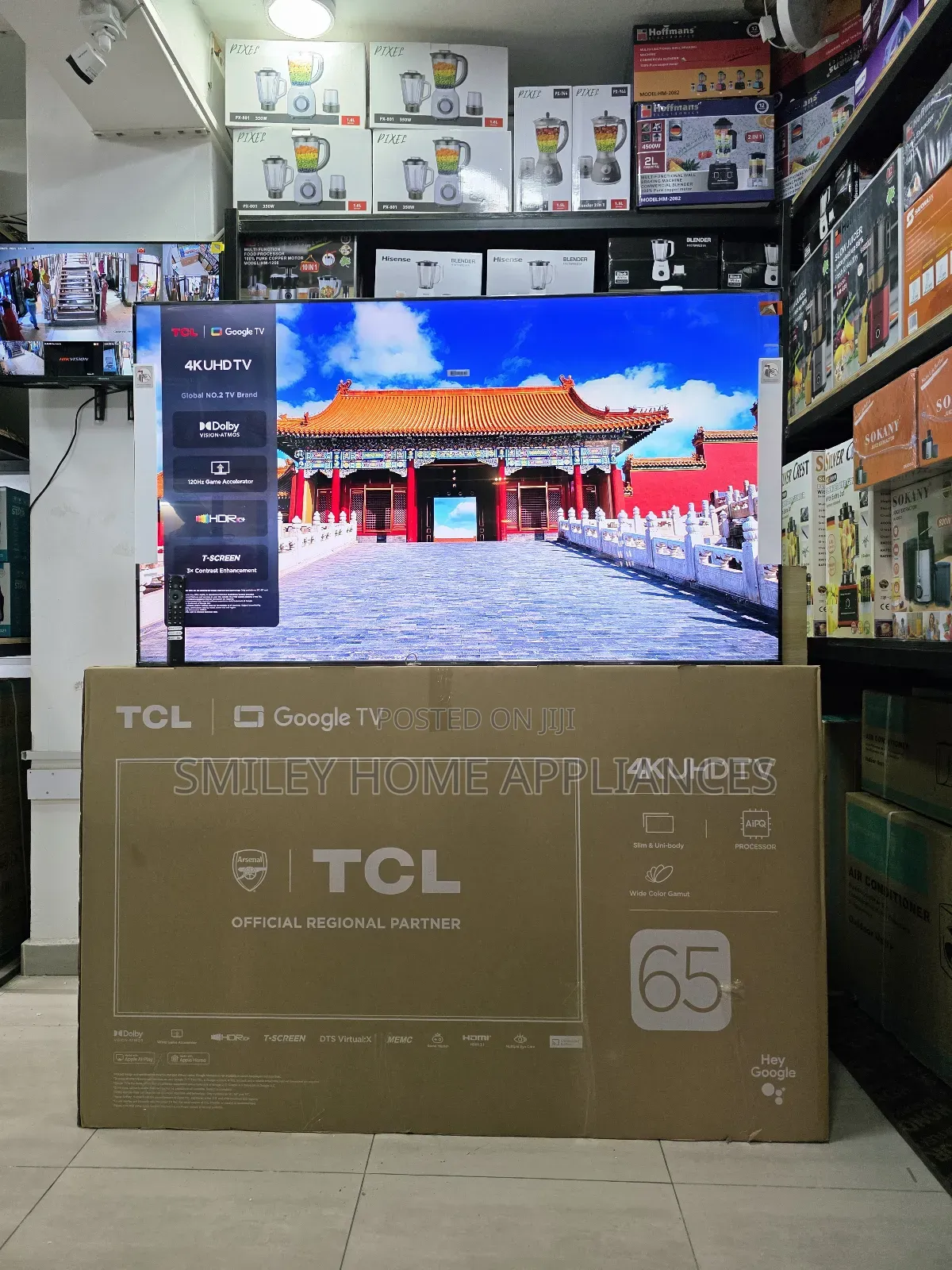 20% Discount Offer on 65p635 TCL 65inches Uhd4k Google Tv