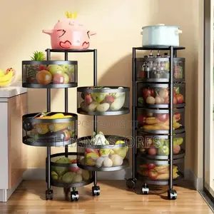 Kitchen Foldable Fruit Rack