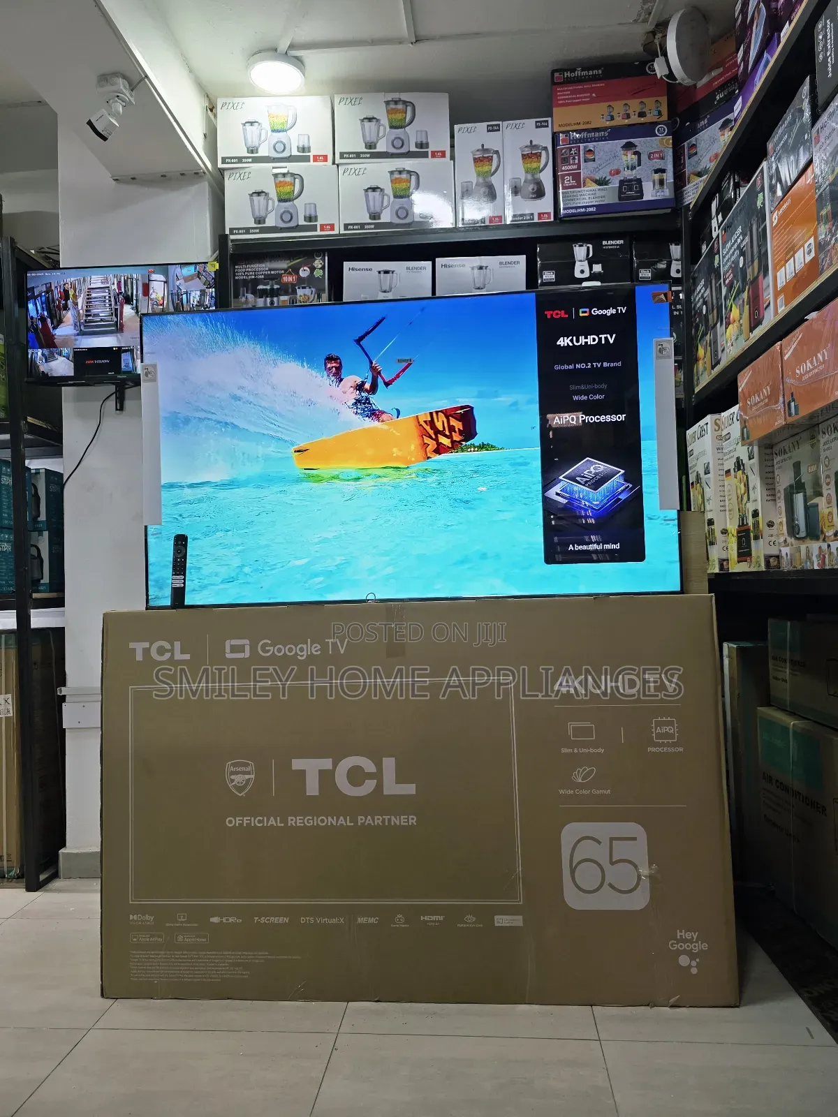 Uhd- 65p635 TCL 65inches Google Android Tv at 20% Discount