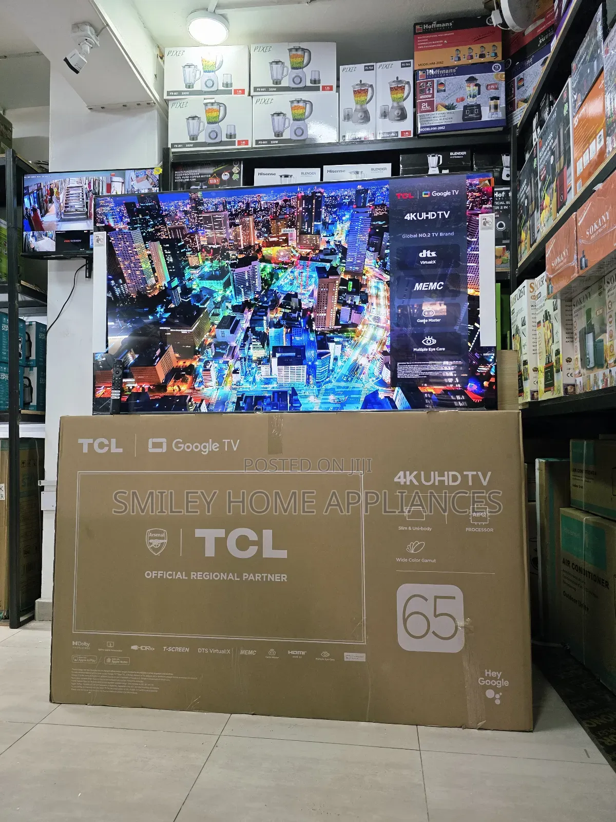 20% Price Reduction on TCL 65p635 65inches Google Android Tv