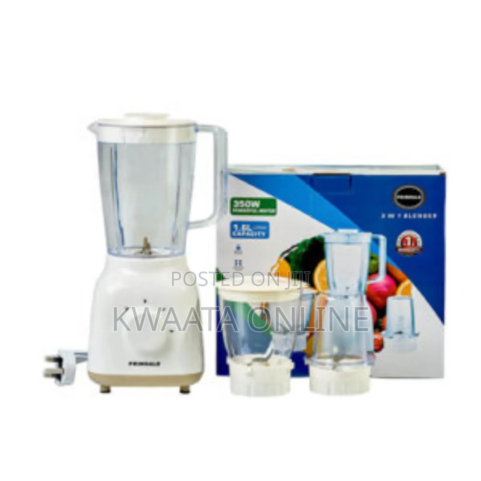 Primdale 3 in 1 Blender With 350w Motor 1.6 L
