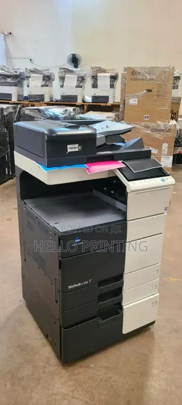 Konica Minolta C458 - Powerful All in One Printer