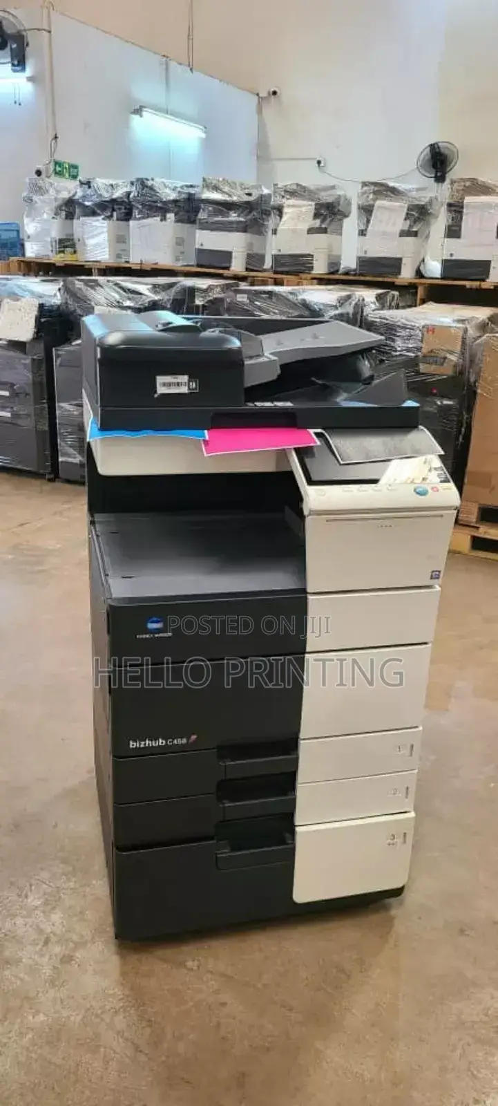 "High Speed Konica Bizhub C458. New Stock
