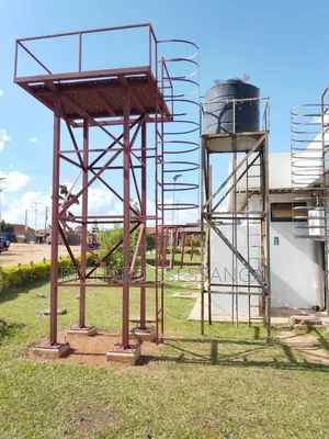Pressed Galvanised Steel Plate Water Tank and Tower Fabrication