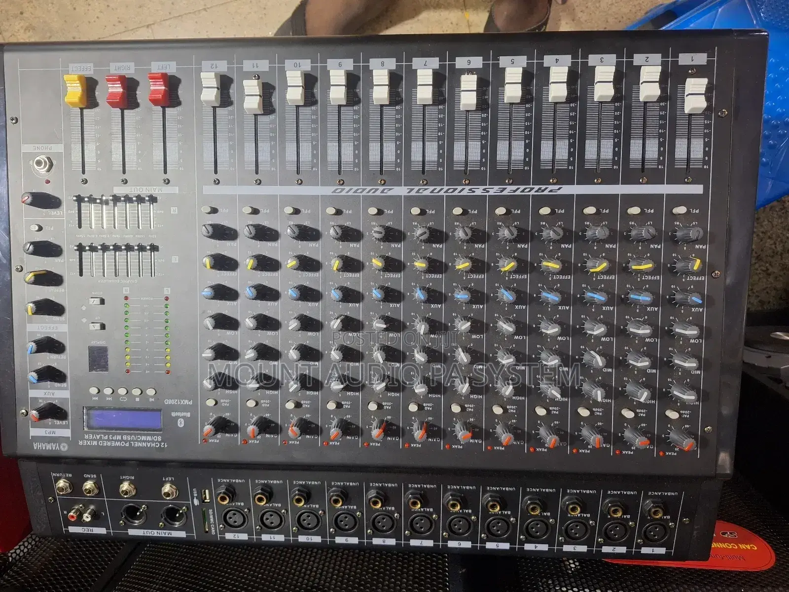 Amp Mixer 12 Channels