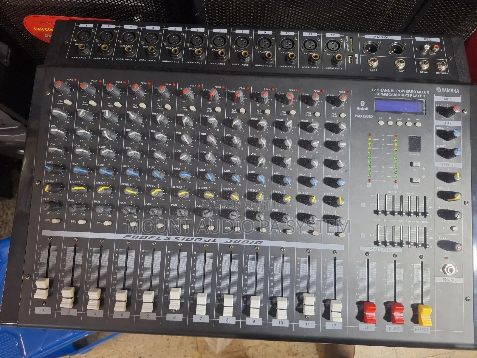 Amp Mixer 12 Channels