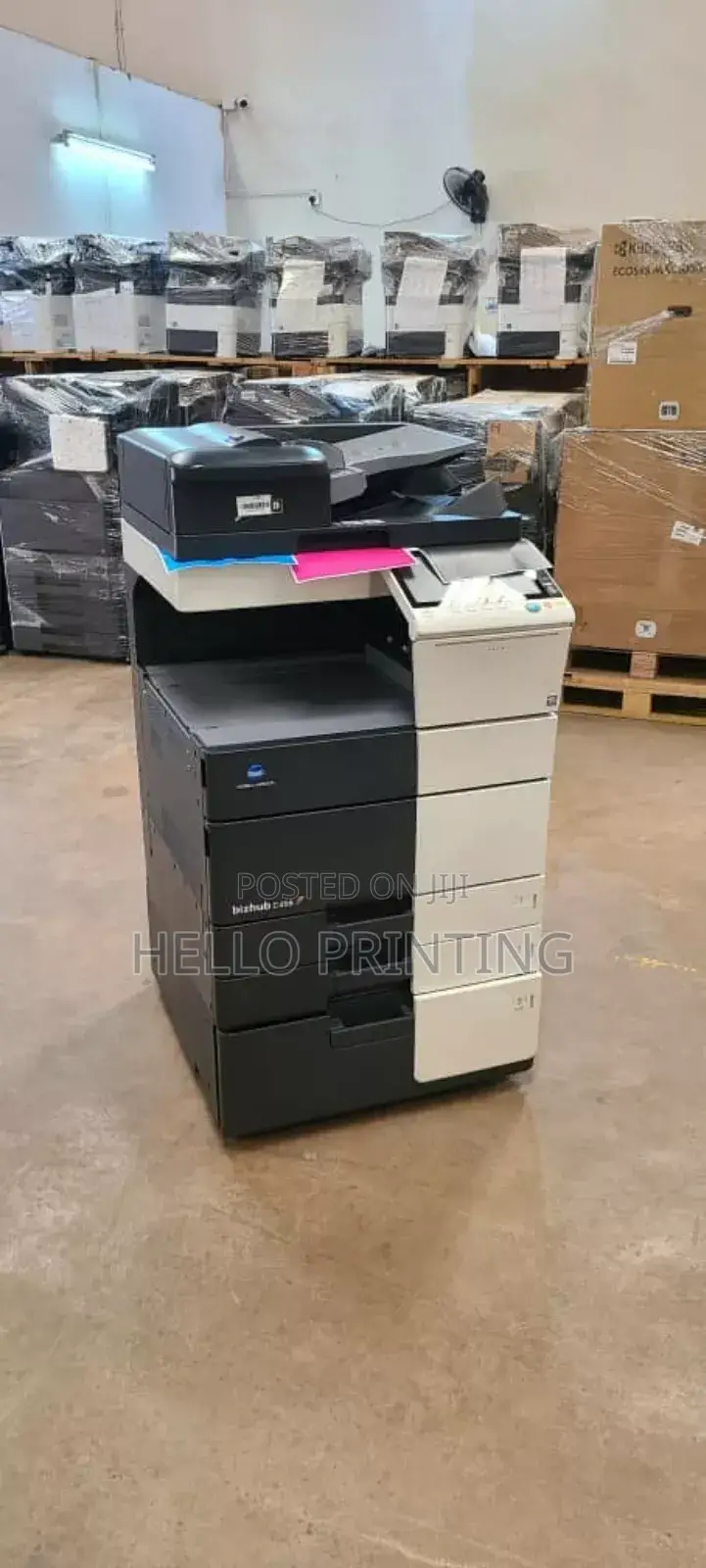 "Konica Bizhub C458 -Game Changer for Office Work " New .