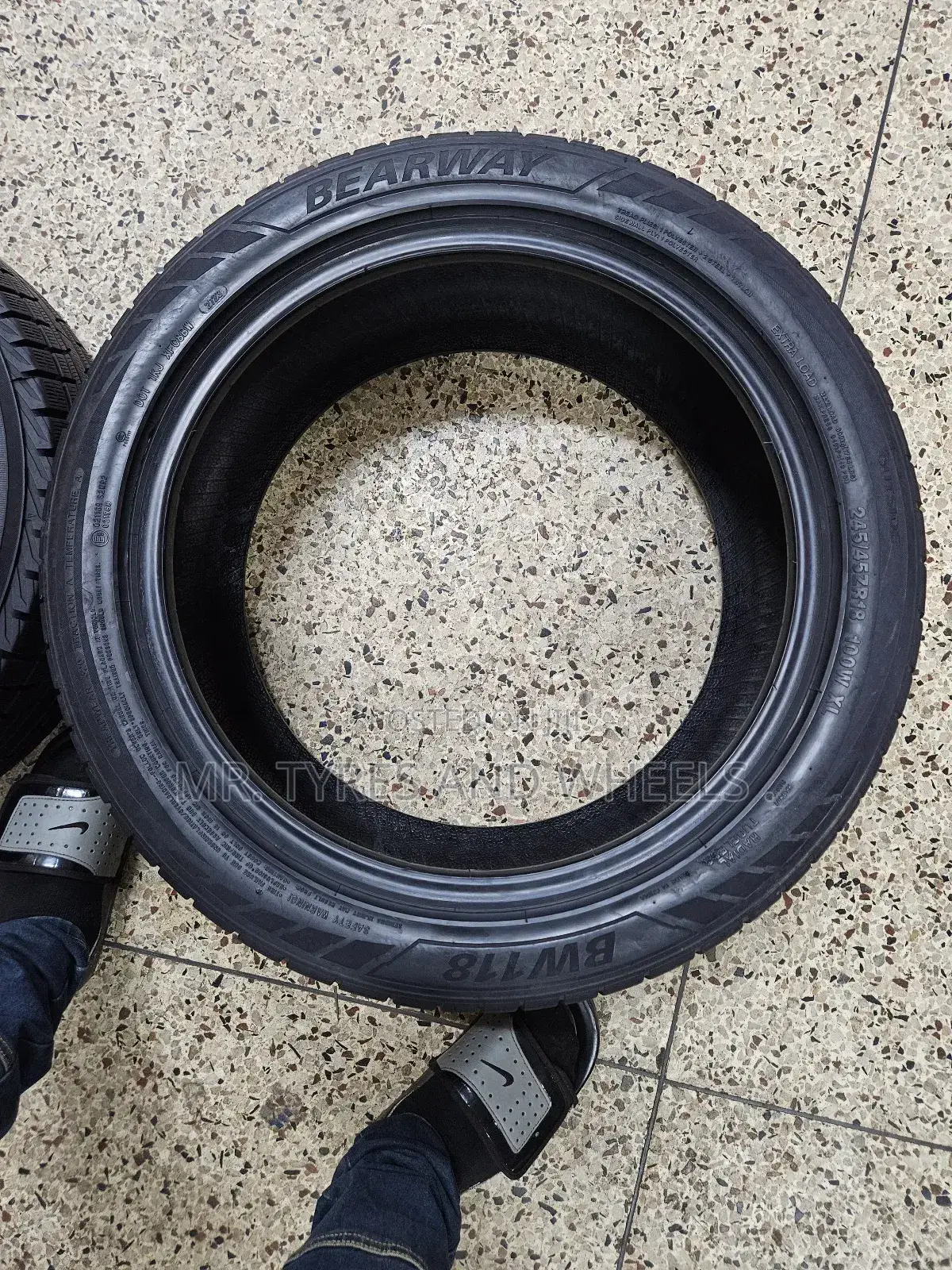 245 45 R18 Bearway Tires the King in That 1pis Left.