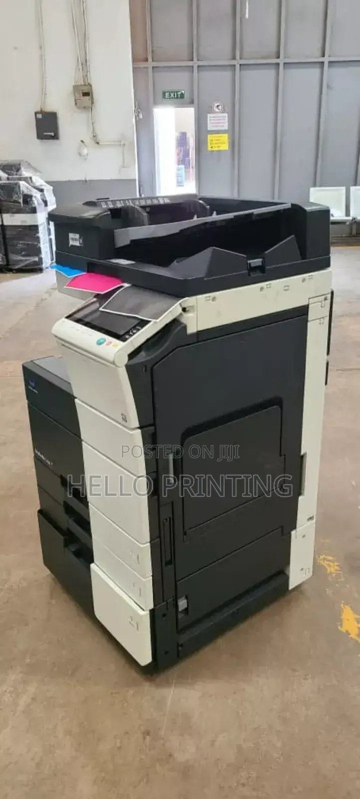 "Buy the Bizhub C458 - Fast Reliable Printing! New Stock .