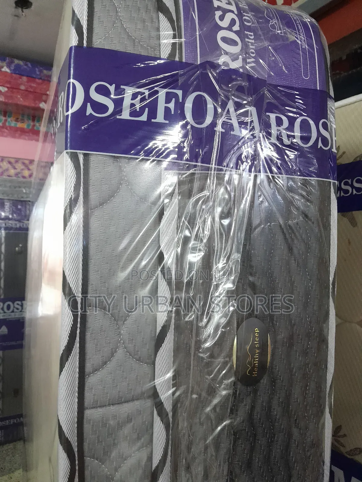 Rosefoam 12 Inches Spring Double Layer Mattress