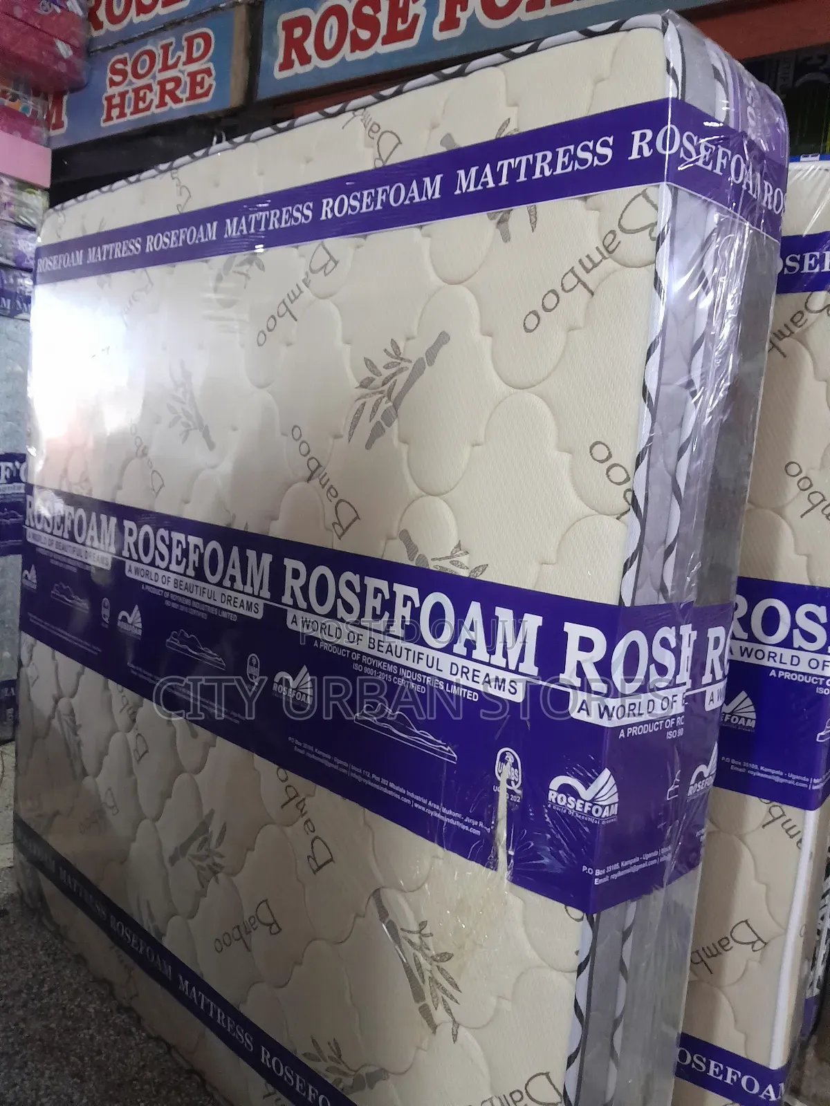 Rosefoam 5×12 Inches Spring Mattress