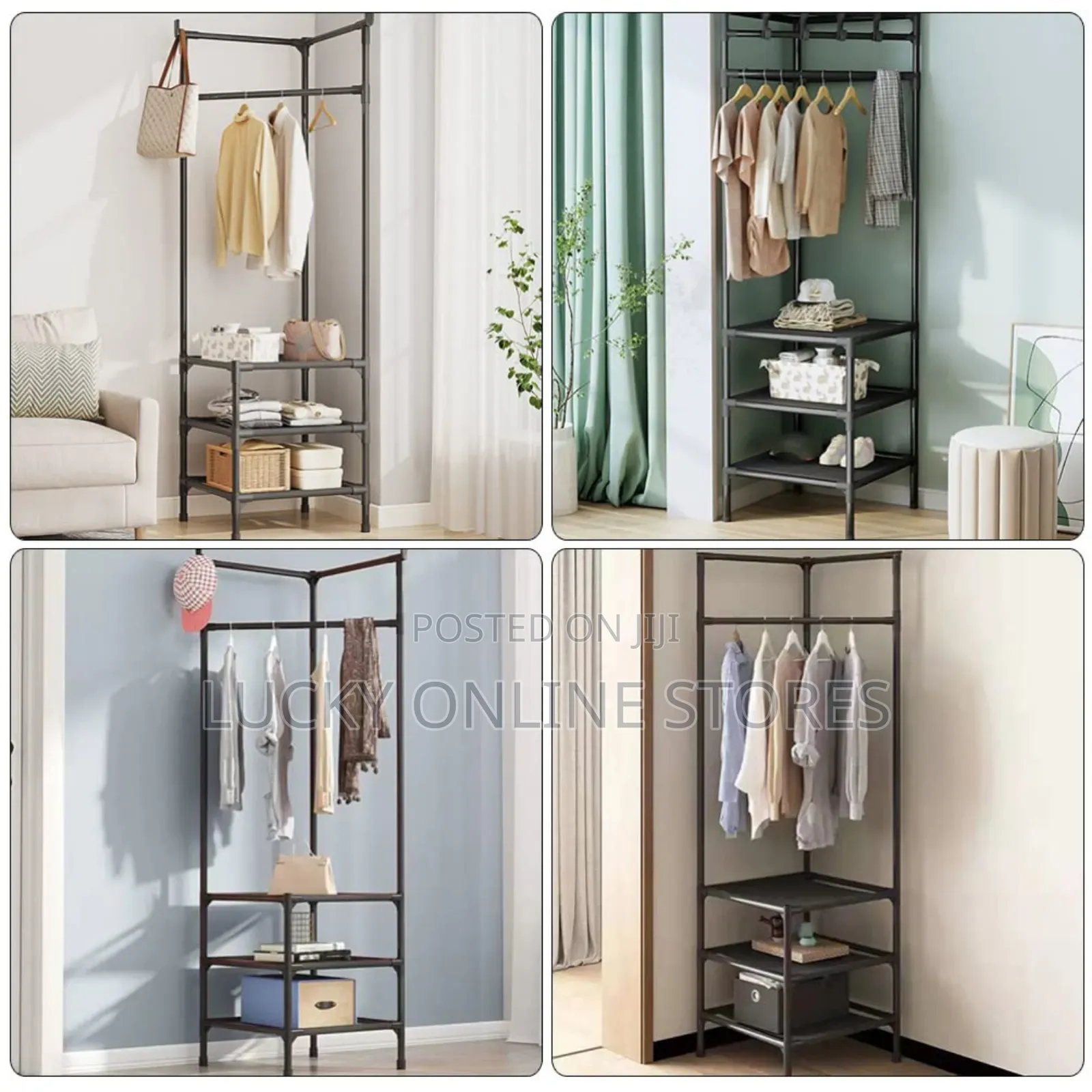 Heavy Duty Handbags and Clothes Rack