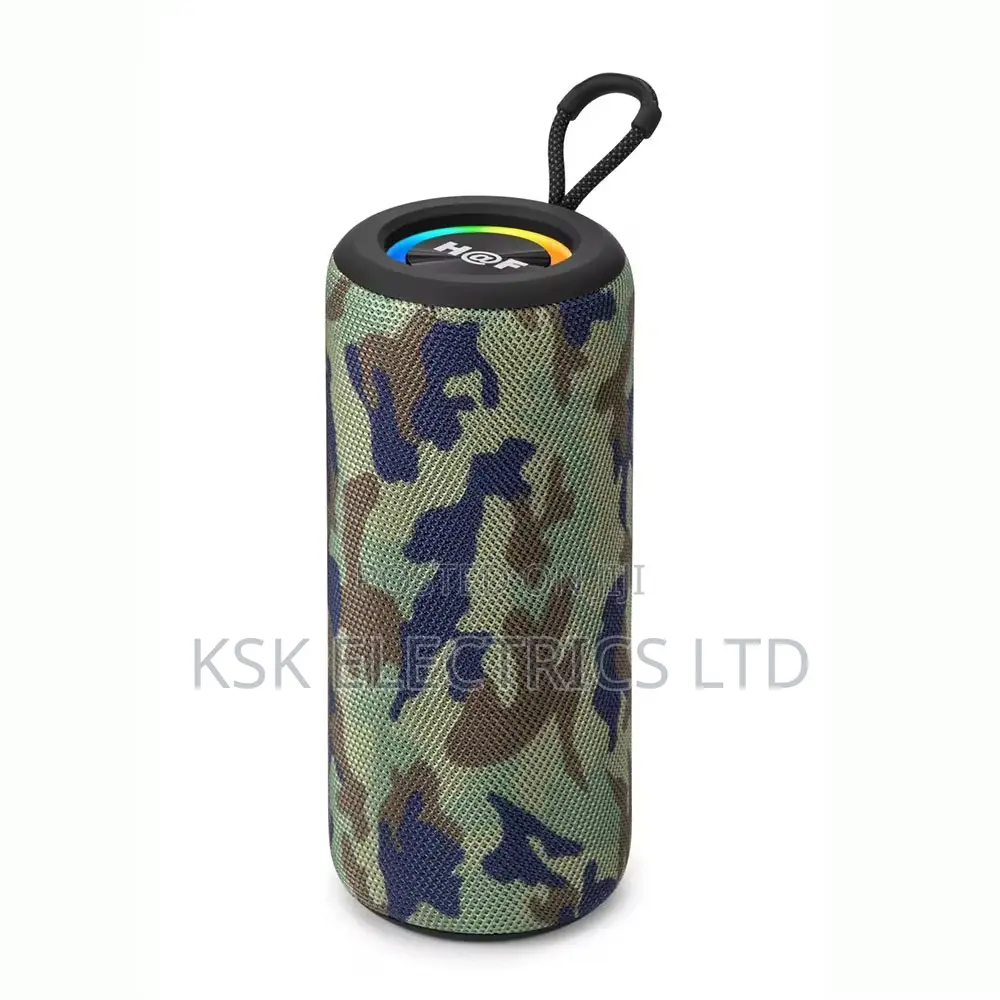 Hf-f109 Portable Wireless Blue-tooth Fabric Woofer Speaker
