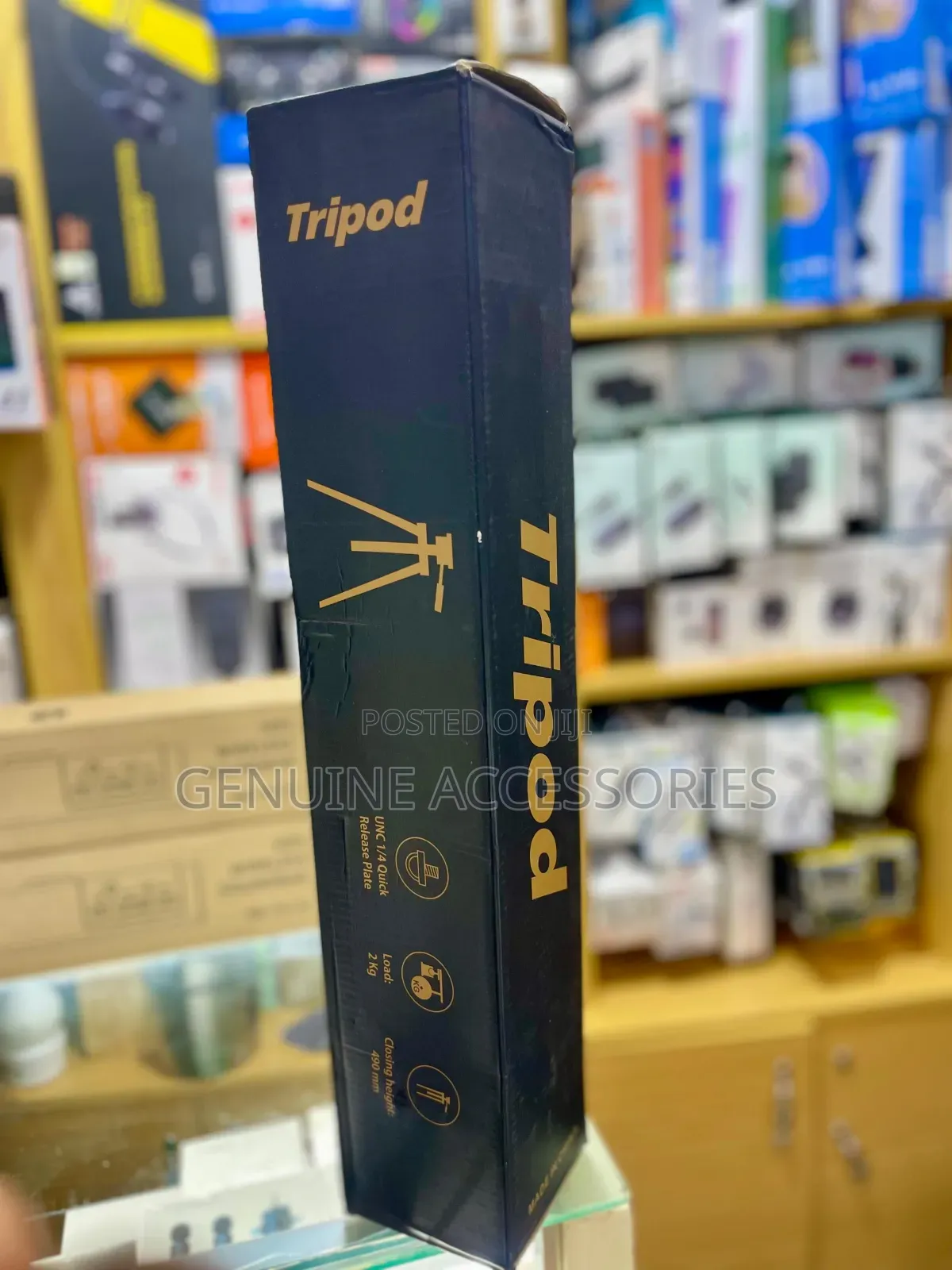 Phone and Camera Tripod Stand With a Remote