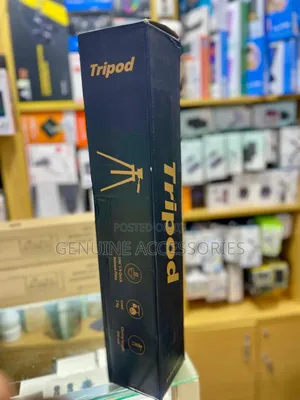 Phone and Camera Tripod Stand With a Remote