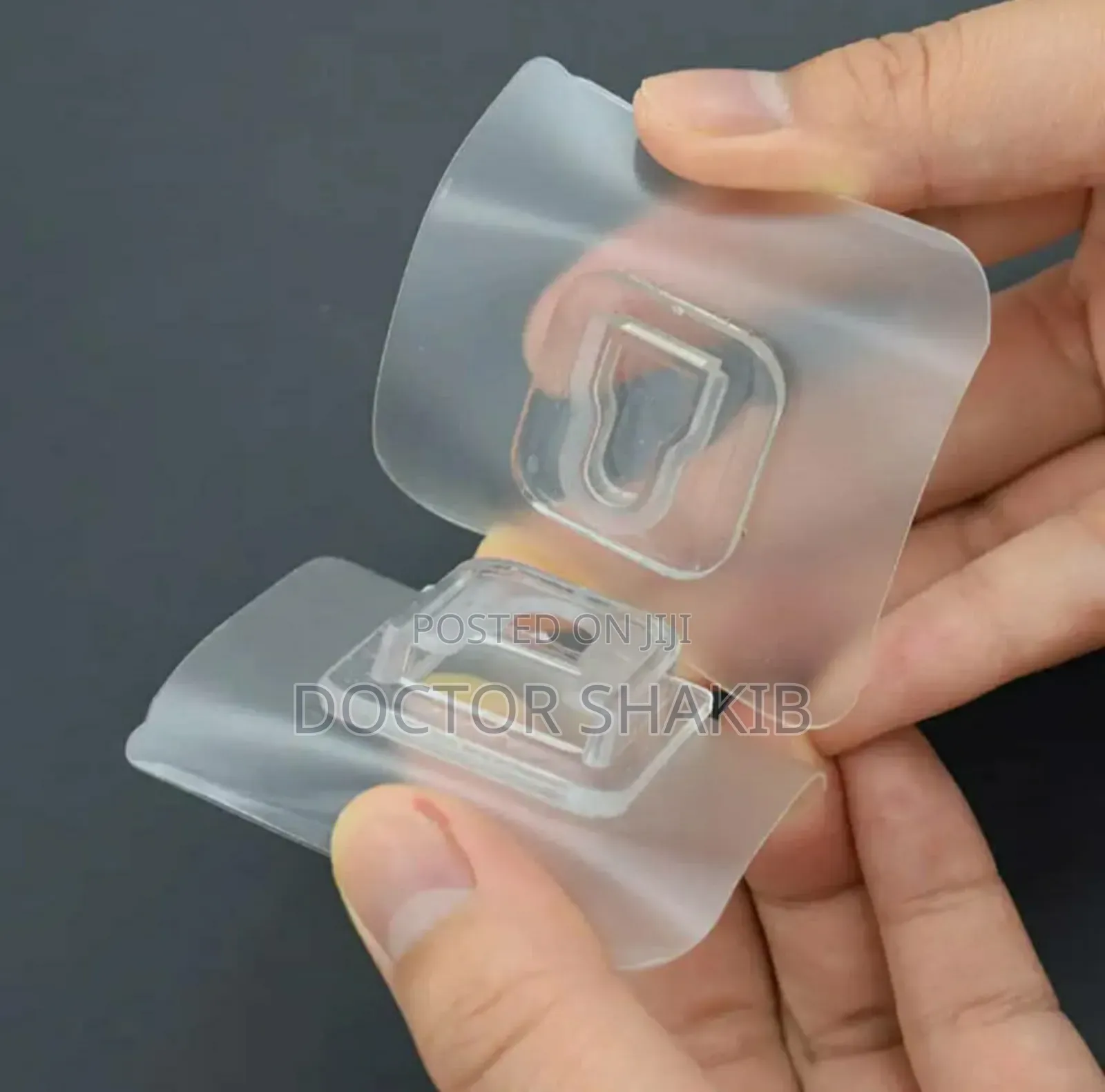 Brand New 2pcs Double-Sided Adhesive Wall Hooks