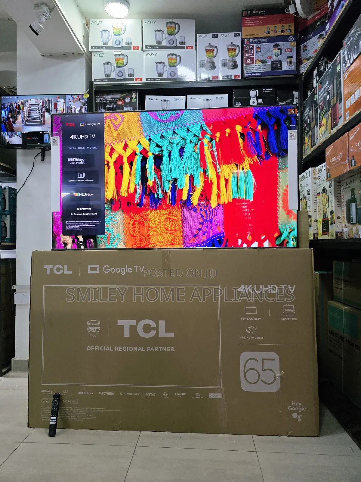 20% Discount Promotional on TCL 65p635 65inches Google Tv