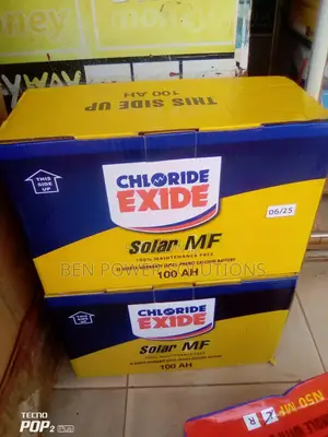 100ah Chloride Exide Solar Battery
