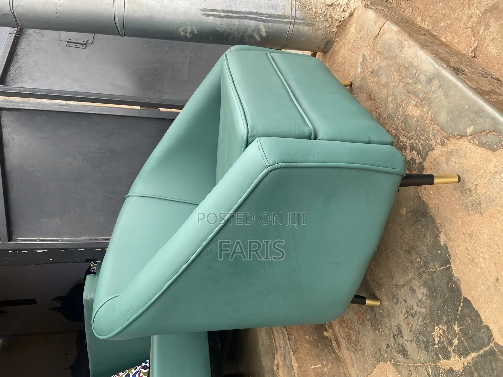 Modern Teal Accent Chair