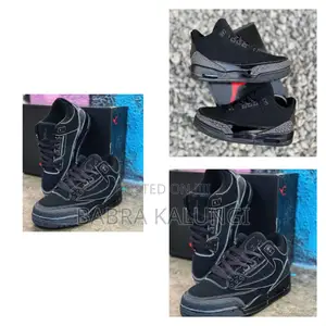 Original Black Air Jordan 3 Zapatos Sneaker