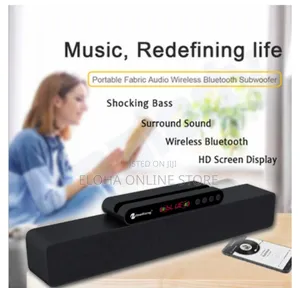Newrixing Nr-5017 Led Bluetooth Sound Bar Portable Speaker