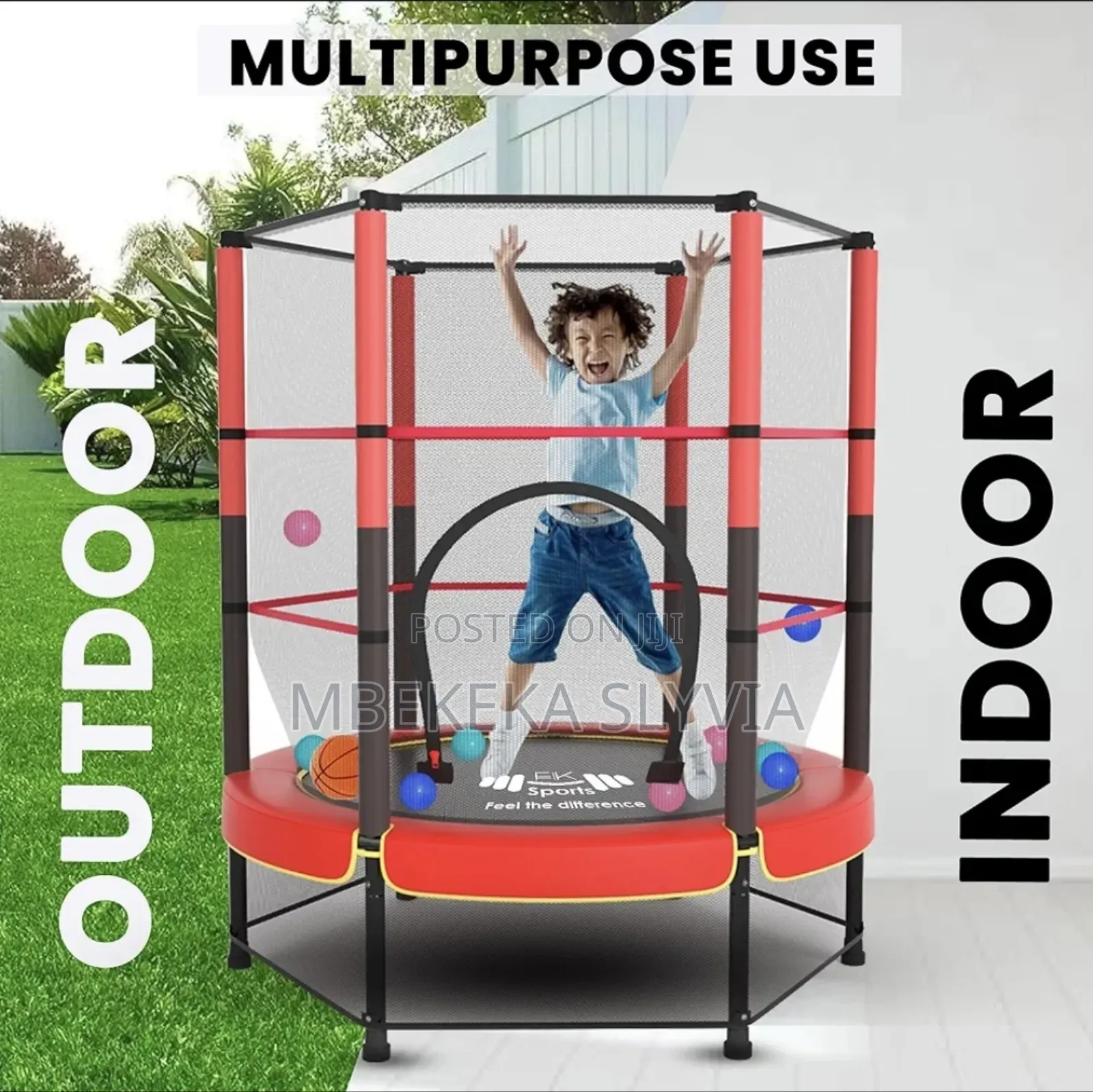 Kid's Trampoline Weigh 500pounds/5ft Kid'strampoline Outdoor