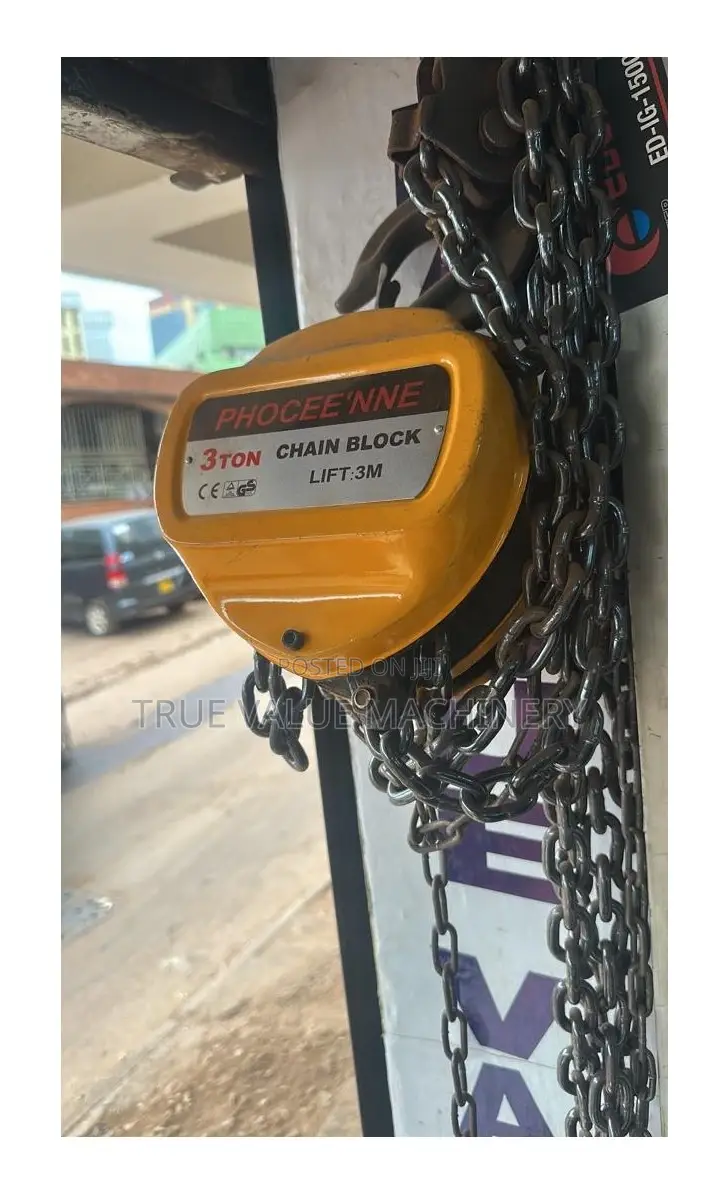 3m Lift 3ton Heavy Duty Chain Block