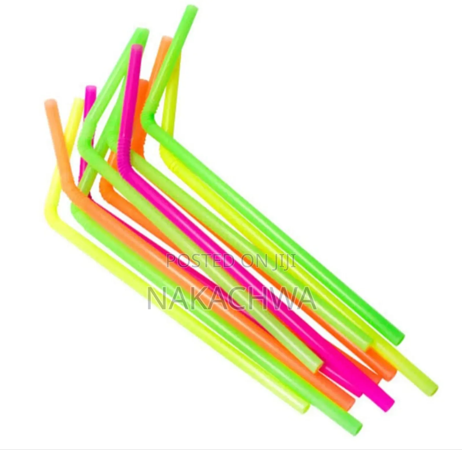 100 Pieces Disposable Drinking Straws