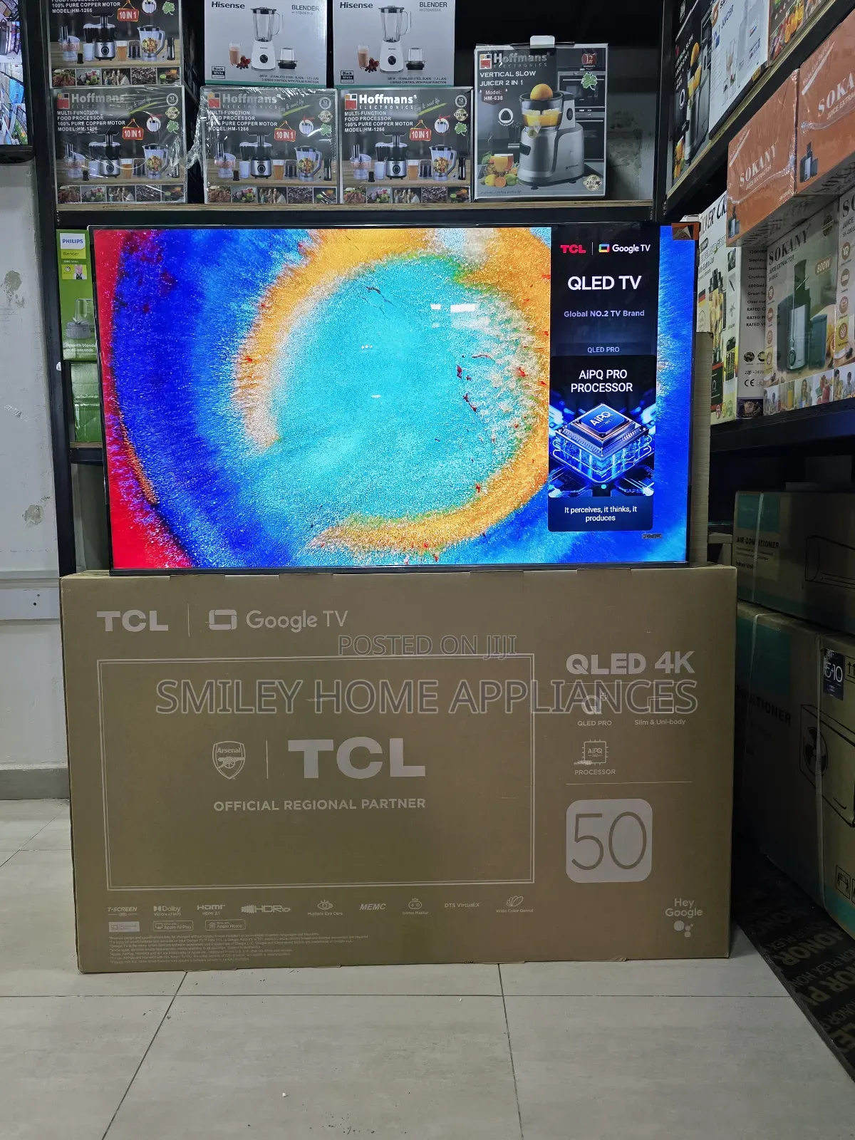 20% Discount Promotional Sales on 50inches Qled- TCL Tv