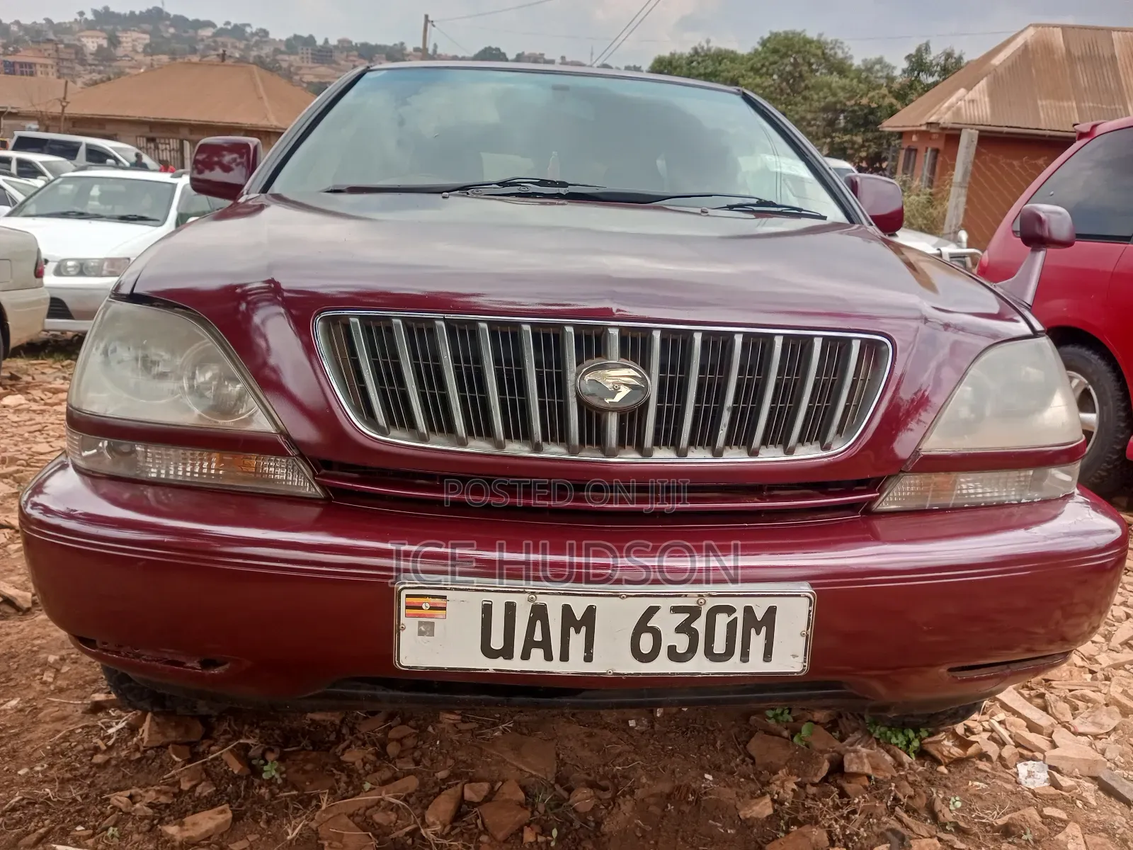 Toyota Harrier 2001 Burgundy