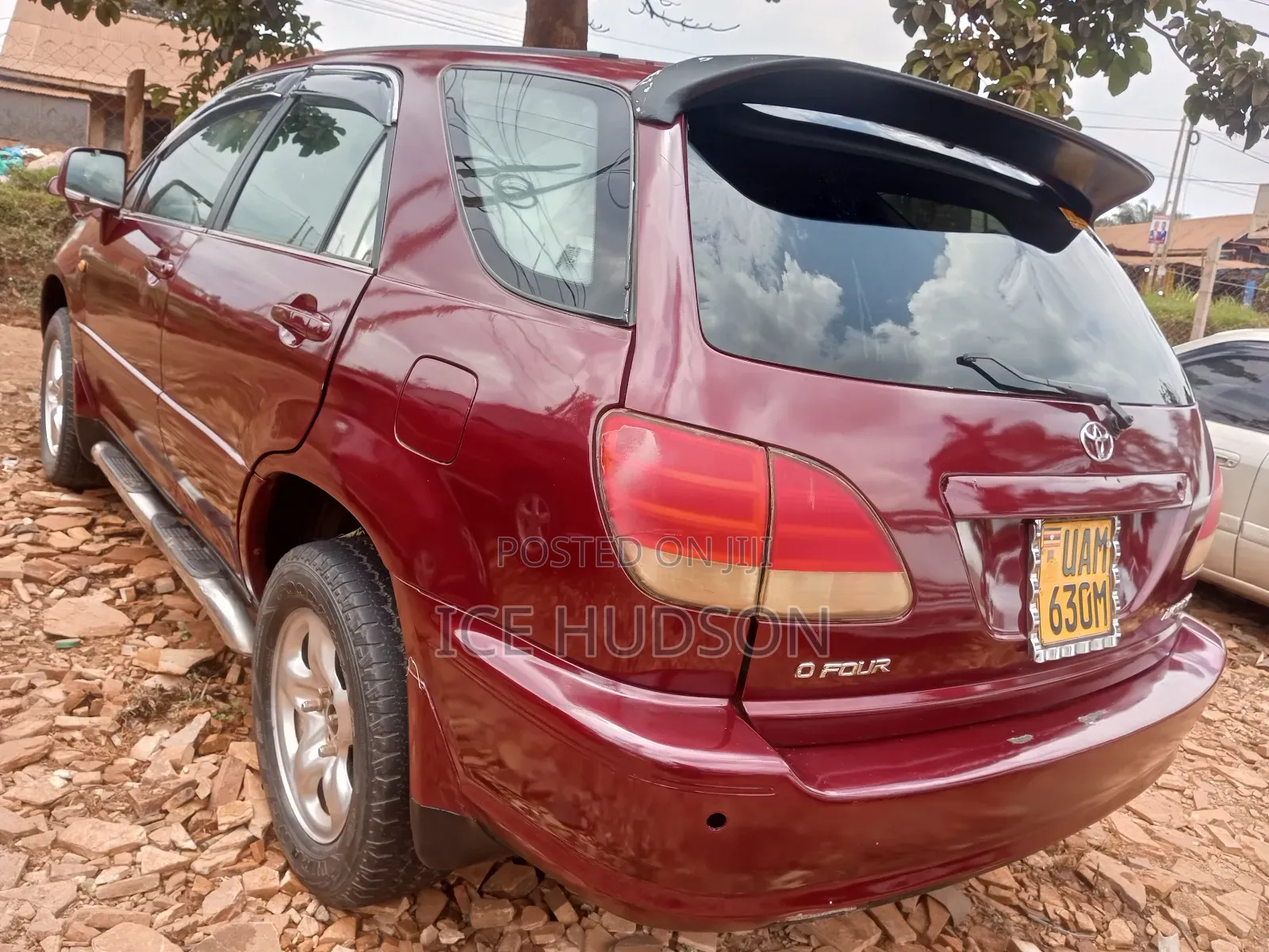 Toyota Harrier 2001 Burgundy