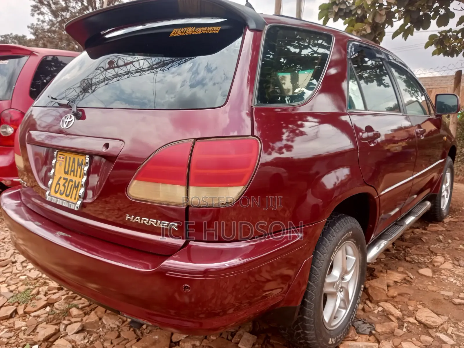 Toyota Harrier 2001 Burgundy