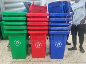 Heavy Quality Plastic Dust Bins Plastic Dust Bins 120ltrs